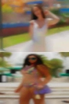 Free playing naked female